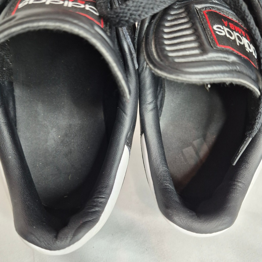 Adidas Samba Classic Black White Gum Indoor Soccer Shoes IH6000 Mens 9 - Picture 8 of 9